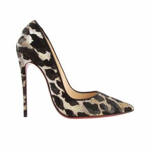 Christian Louboutin ‘So Kate’ Lurex Feline